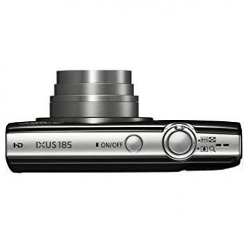 Canon Digital IXUS 185 Black Compact Camera with 20 MP CCD Sensor