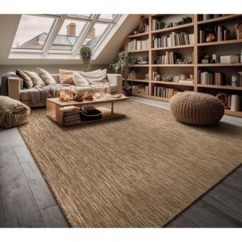 Tappeto Tondo Monocolore per Esterno Ø 160 cm