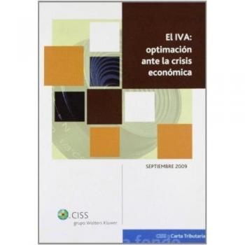 El iva: optimación ante la crisis económica
