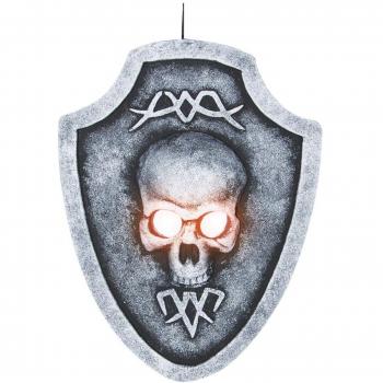 Decorazione Teschio Pietra con Lampada a LED