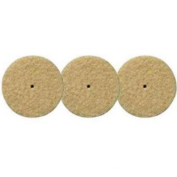 Dremel 429 Felt Polishing Wheel Multipack, Pack of 3