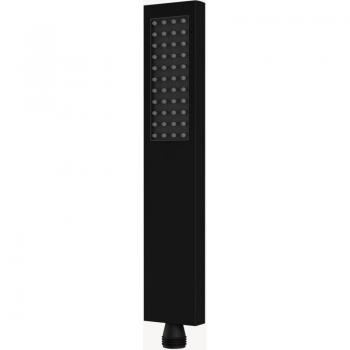 Schwarze KROOS Handbrause aus Messing – Modell Sirius