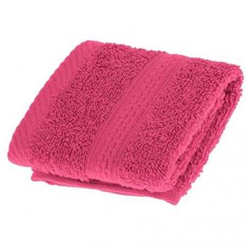 Super Soft Thick Raspberry Pink Turkish Cotton Washcloth 500 GSM