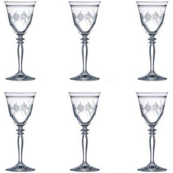 Hagen Grote : Verres à vin en cristal de Bohême ornés