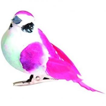 Oiseau sur pince Set n°2 9 cm 3 pcs