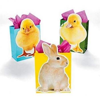 12‑Pack Card Photo Easter Surprise Bags