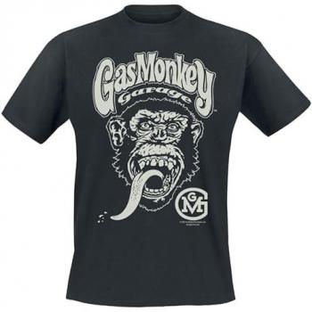 Gas Monkey T‑Shirt Nero UltraLogo XL