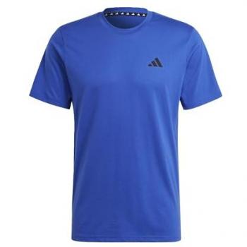 Adidas Training Tee Semi Lucid Blue / Black XL
