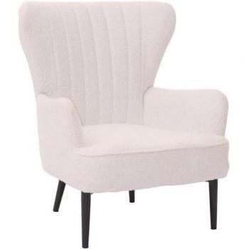 Bouclé Lounge Sessel MCW-K37