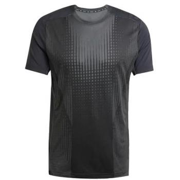 Adidas Technisches T‑Shirt Airchill JI8196 Schwarz Slim Fit