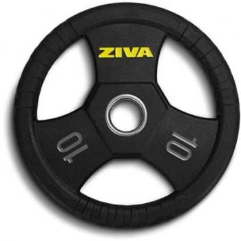 Ziva Plaque à Poids 10 kg, Enduit Caoutchouc RPU