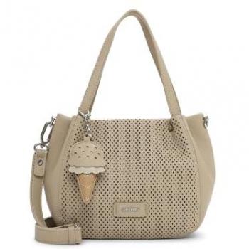 Sac shopper S 305046 – Beige, modèle Cilly, marque SURI Frey