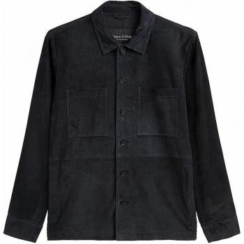 Marc O'Polo Ziegenvelours Hemdjacke für Herren Größe 50