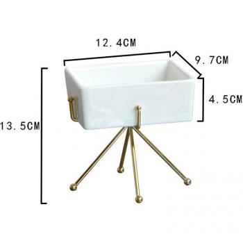 Boîte de rangement utilitaire en céramique