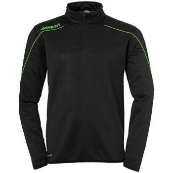 UHLSPORT STREAM 22 PERFORMANCE TOP – BLACK & FLUO GREEN (SIZE S)