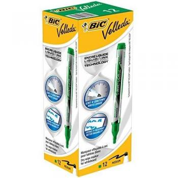 Retolador pissarra Bic Velleda Verd 12 unitats
