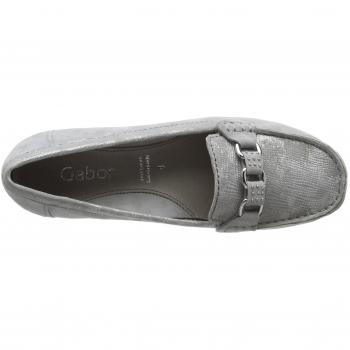 Gabor 44.211 Damen Mokassin, Grau (19 stone)