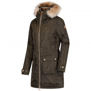 Regatta Damen Lucasta Wetterfeste Breathable Jacket – Grüne Kaki, 36