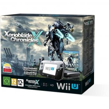 Wii U 32GB Premium Pack mit Xenoblade Chronicles X Schwarz