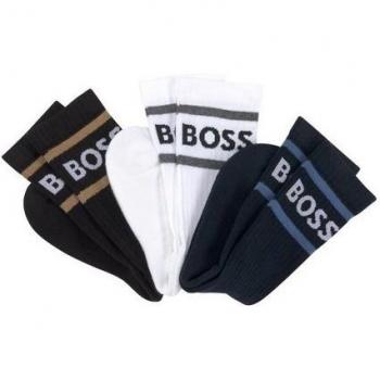 Hugo Boss 3 Paar Socken mit sportlichem Design