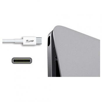 Cable USB‑C a DVI color blanco LMP-13877/13987