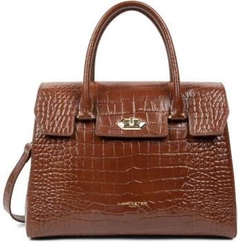 Crocodile Clasp Flap Handbag 524-85