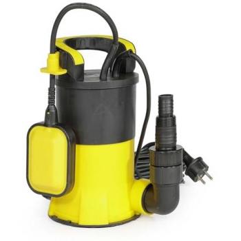 Wiltec Eau propre Pompe submersible 850 W 15 kL/h Aspiration plate 1 mm, 8,5 m de refoulement