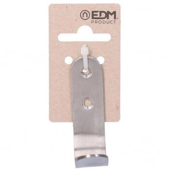Colgador simple acabado inox. mate 8425998852493