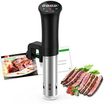 Slow Cooker Professionale Sous Vide con Custodia Protettiva e Ricette