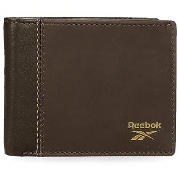 Cartera Reebok Division de Piel Marrón