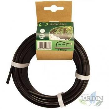PVC Tuyau Flexible Suinga 4,5 × 6,5 mm Noir 10 m pour Goutte à Goutte