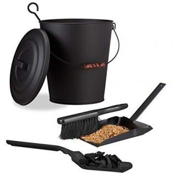 Kit Complet de Nettoyage de Cheminée Noir