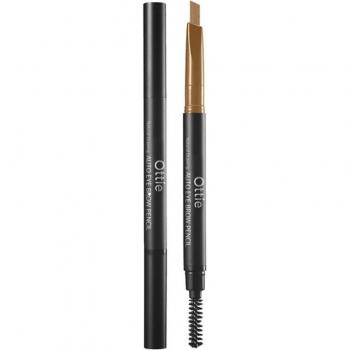 Ottie Natural Auto Eyebrow Pencil, Dark Brown, 0.2g