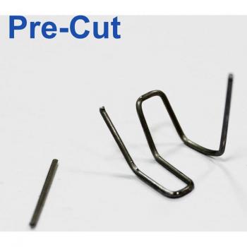 100pcs Pre-cut Curved Double Corner Stapler Staples