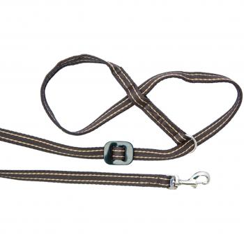 Bicolor Coffee/ Cream Clip‑to‑Collar Set