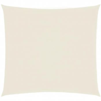 VidaXL Para‑sol de Tecido Oxford Vela Quadrado 4,5×4,5 m Creme