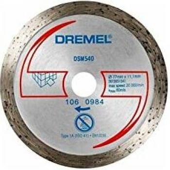 Dremel DSM540 Disco diamantato per marmo e porcellana