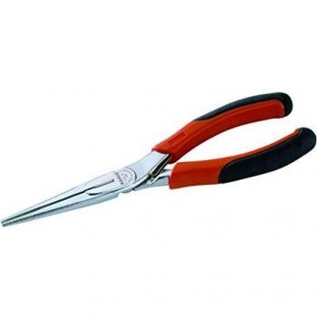 Bahco Pinza ad ago ERGO con molla di apertura, manici bicomponenti, ganasce lunghe, cromate 160 mm