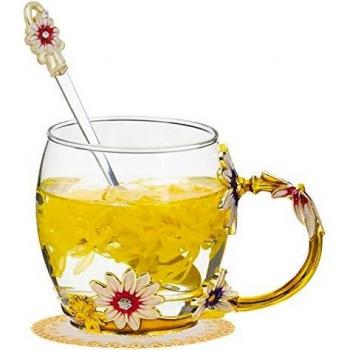 Enamel Petal Mug – Personalised Gift for Women