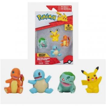 Figura Pokémon Kanto 5 cm 4 Piezas