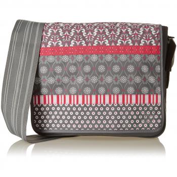 Laessig Messenger Bag LMB1333342 in Multimix Ash