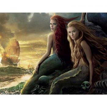 Diamante Sirena 5D – Set di Ricamo & Pittura 20x30cm