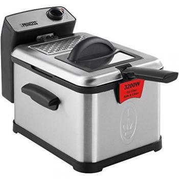 Princess-Freidora Princess 01.183001.01.050 3 L 3200W Negro Plateado 3 L