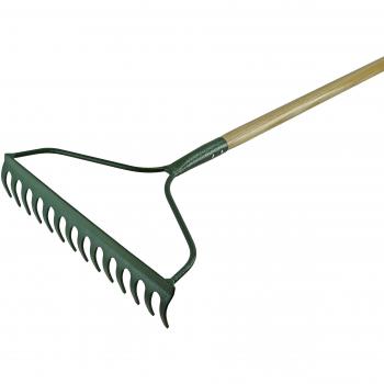 Faithfull Countryman Garden Rake 14 Flat Tines