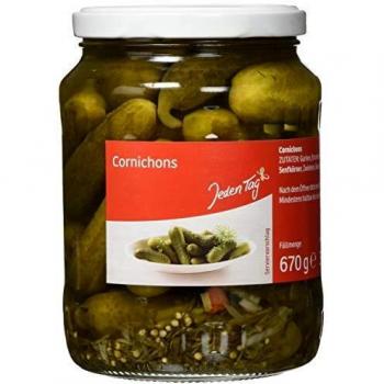 Jeden Tag eingelegte Gurken, 670 ml