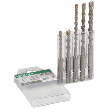Hikoki set di punte SDS-plus 6/8x110 e 6/8/10x160 (5 pezzi)