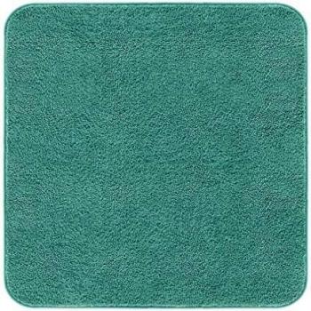 VANZAVANZU Non Slip Bath Mat Square Thickened Bath Rug for Bathroom Absorbent Ultra Soft Bathroom Mat Rug Fluffy Microfiber Bedside Rug Carpet Floor Mat