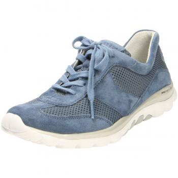 Gabor Rollingsoft Damen Sneaker, Blau, 35.5 EU