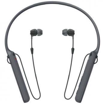 Sony WI-C400 Bluetooth Kopfhörer mit Headset-Funktion, Schwarz