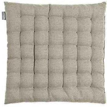 Sitzkissen Linum PEPPER I01 (Weiß) – 40 x 40 cm, 4 cm dickes Dekokissen